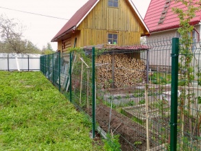 3D заборы 15 метров фото в Рошале